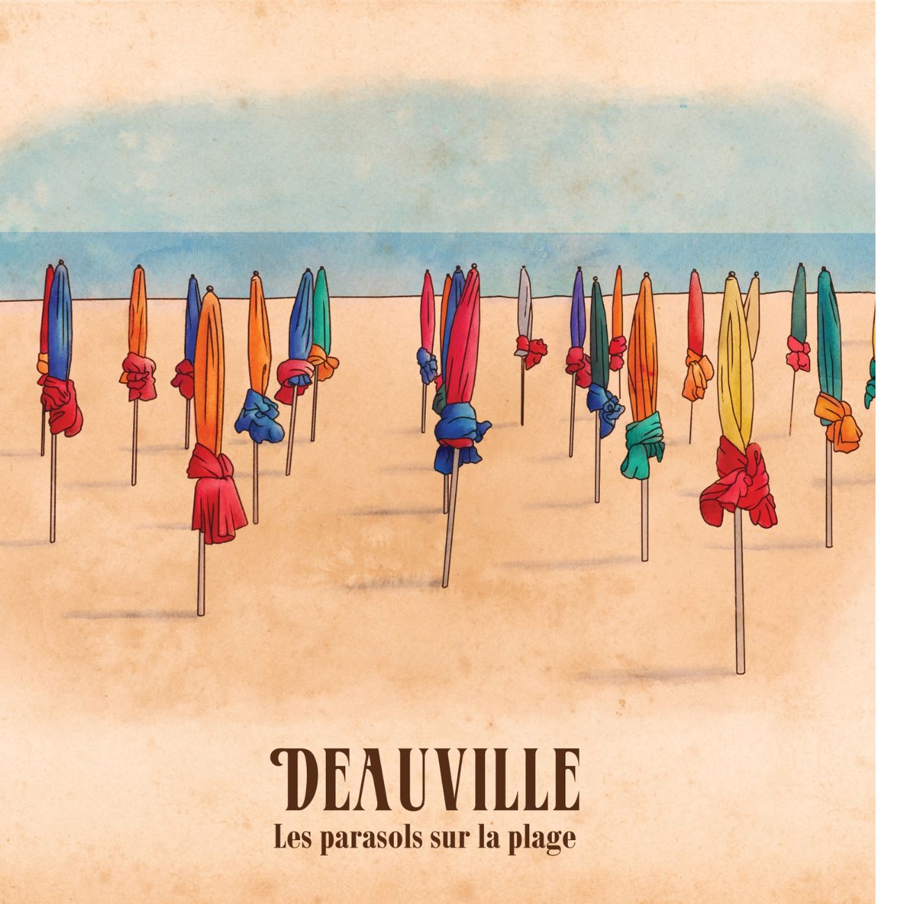 Affiche Deauville - boutique
